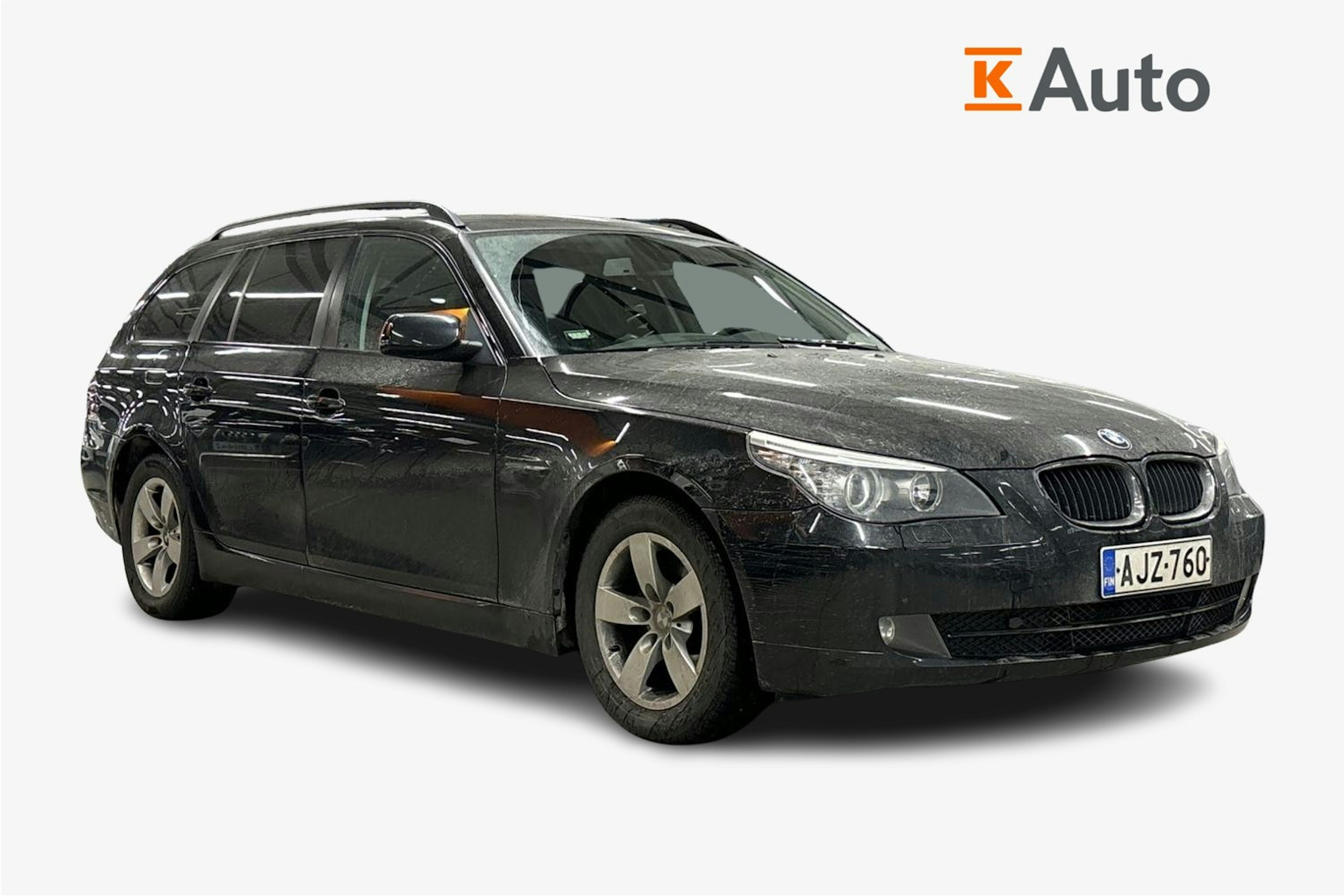 musta BMW 520 2009 kuva 1.