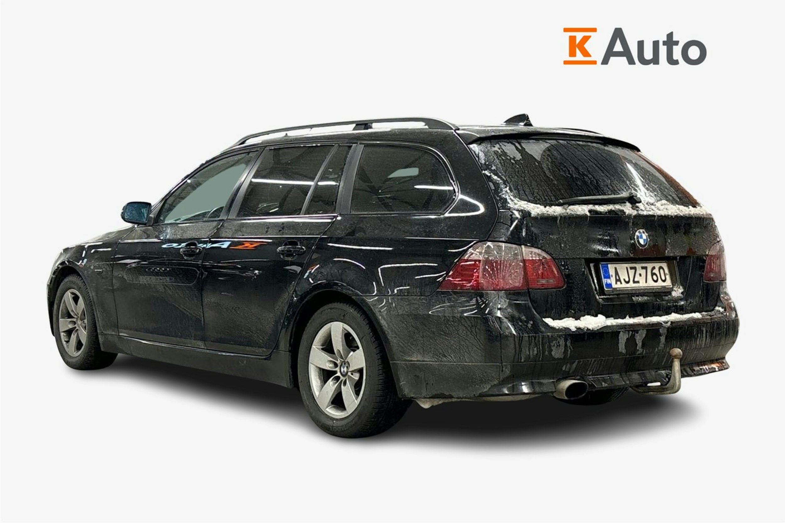 musta BMW 520 2009 kuva 2.
