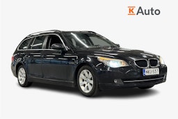 musta BMW 520 2009 kuva 1.