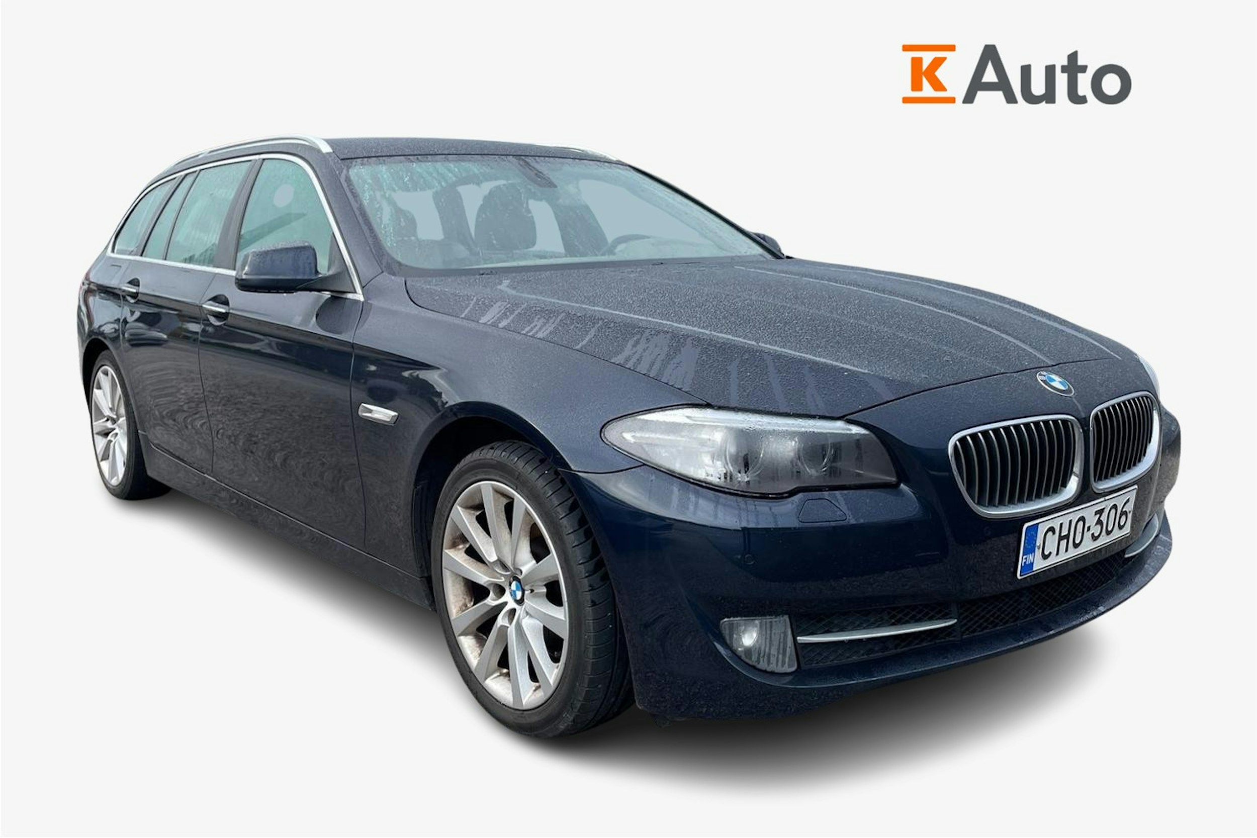 Sininen BMW 520 2010 kuva 1.