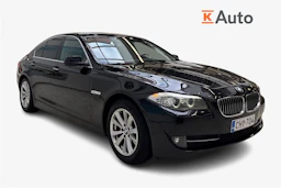 Musta BMW 520 2011 kuva 1.