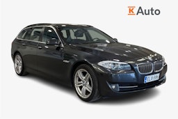 Harmaa BMW 520 2011 kuva 1.