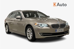 harmaa BMW 520 2012 kuva 1.