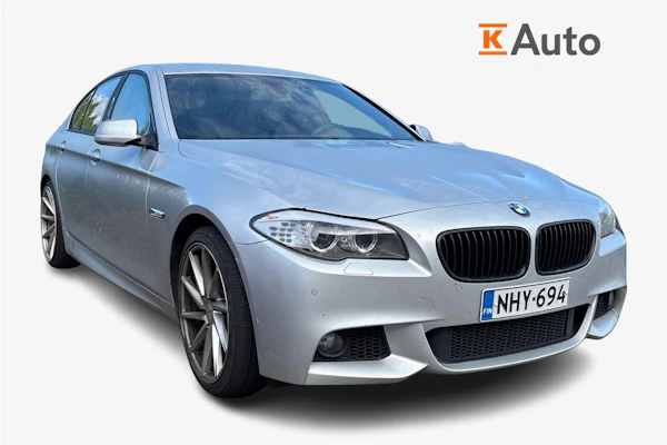 BMW 520 TwinPower Turbo A F10 Sedan Business M-Sport | Suomiauto | P-Tutkat | Vakionopeudensäädin