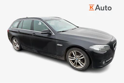 musta BMW 520 2013 kuva 1.