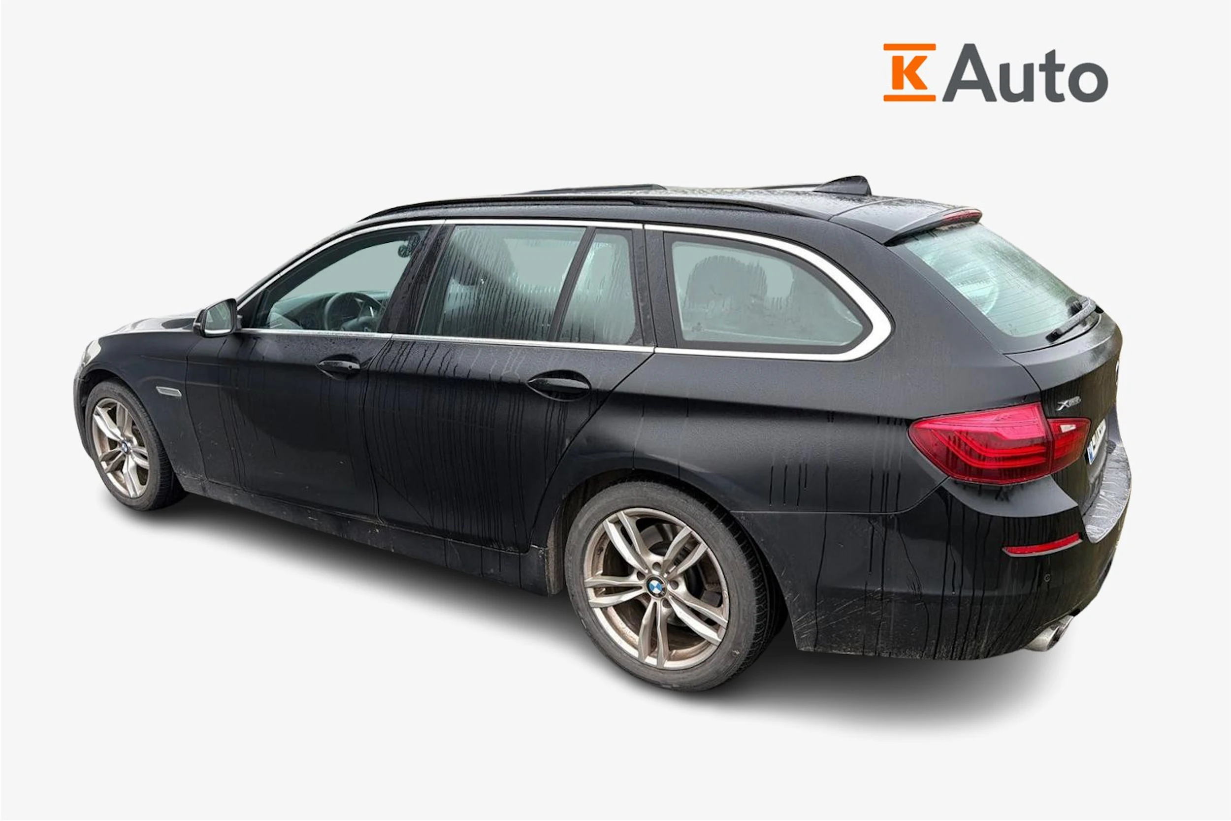 musta BMW 520 2013 kuva 2.