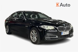 Musta BMW 520 2014 kuva 1.