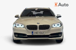 Valkoinen BMW 520 2014 kuva 4.