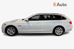 Valkoinen BMW 520 2014 kuva 5.