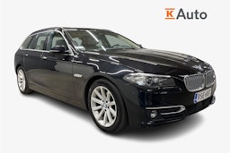 musta BMW 520 2014 kuva 1.