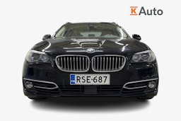 musta BMW 520 2014 kuva 5.