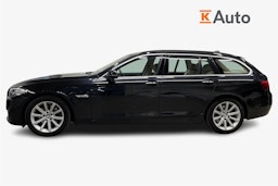 musta BMW 520 2014 kuva 6.