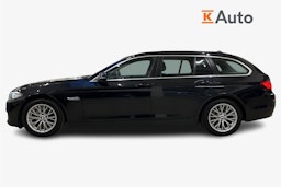 musta BMW 520 2014 kuva 6.