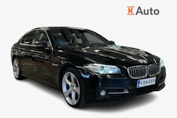 musta BMW 520 2014 kuva 1.