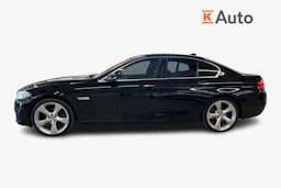 musta BMW 520 2014 kuva 5.