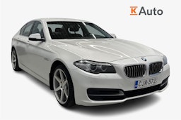 valkoinen BMW 520 2015 kuva 1.