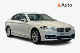 valkoinen BMW 520 2016 kuva 1.