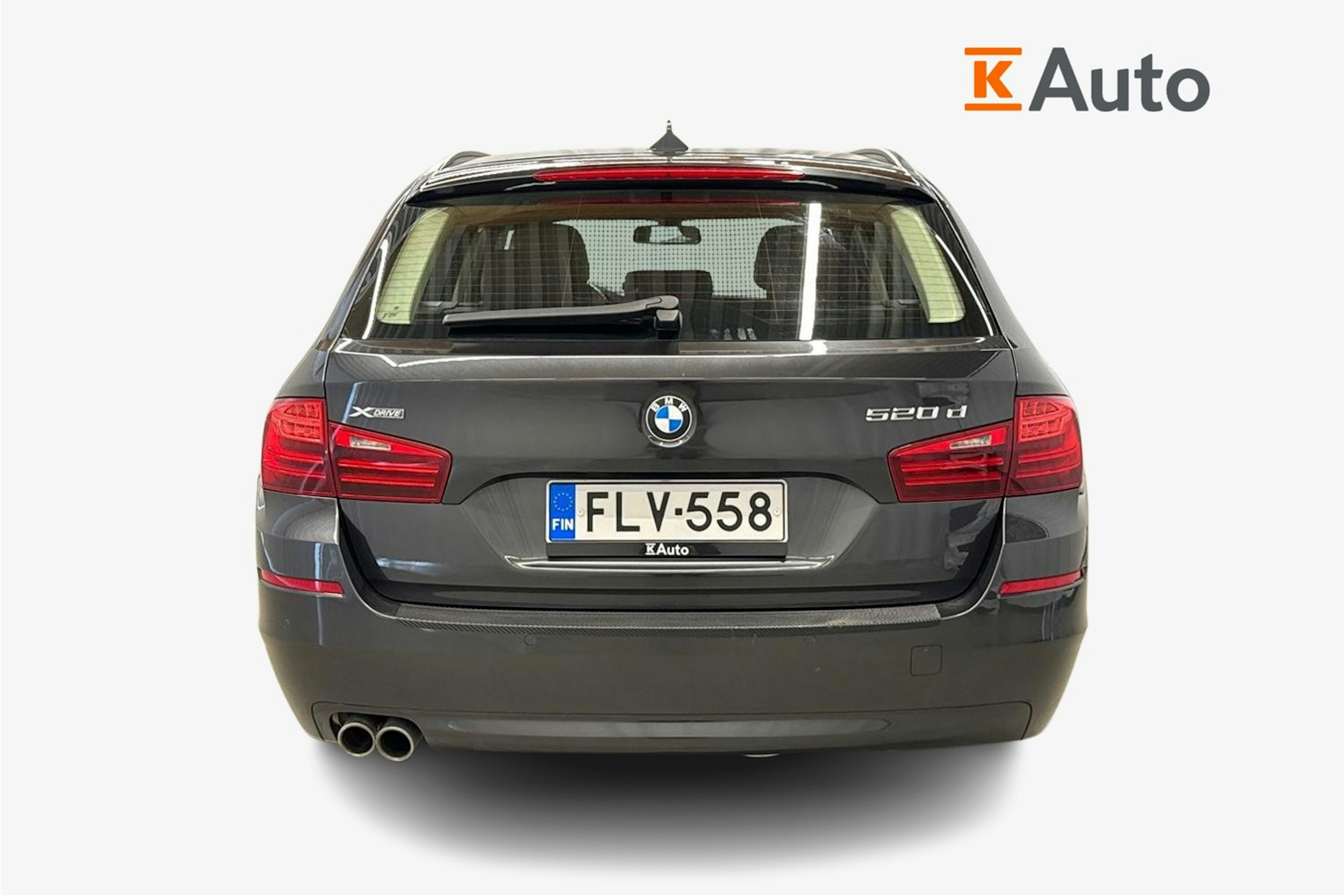 harmaa BMW 520 2015 kuva 3.