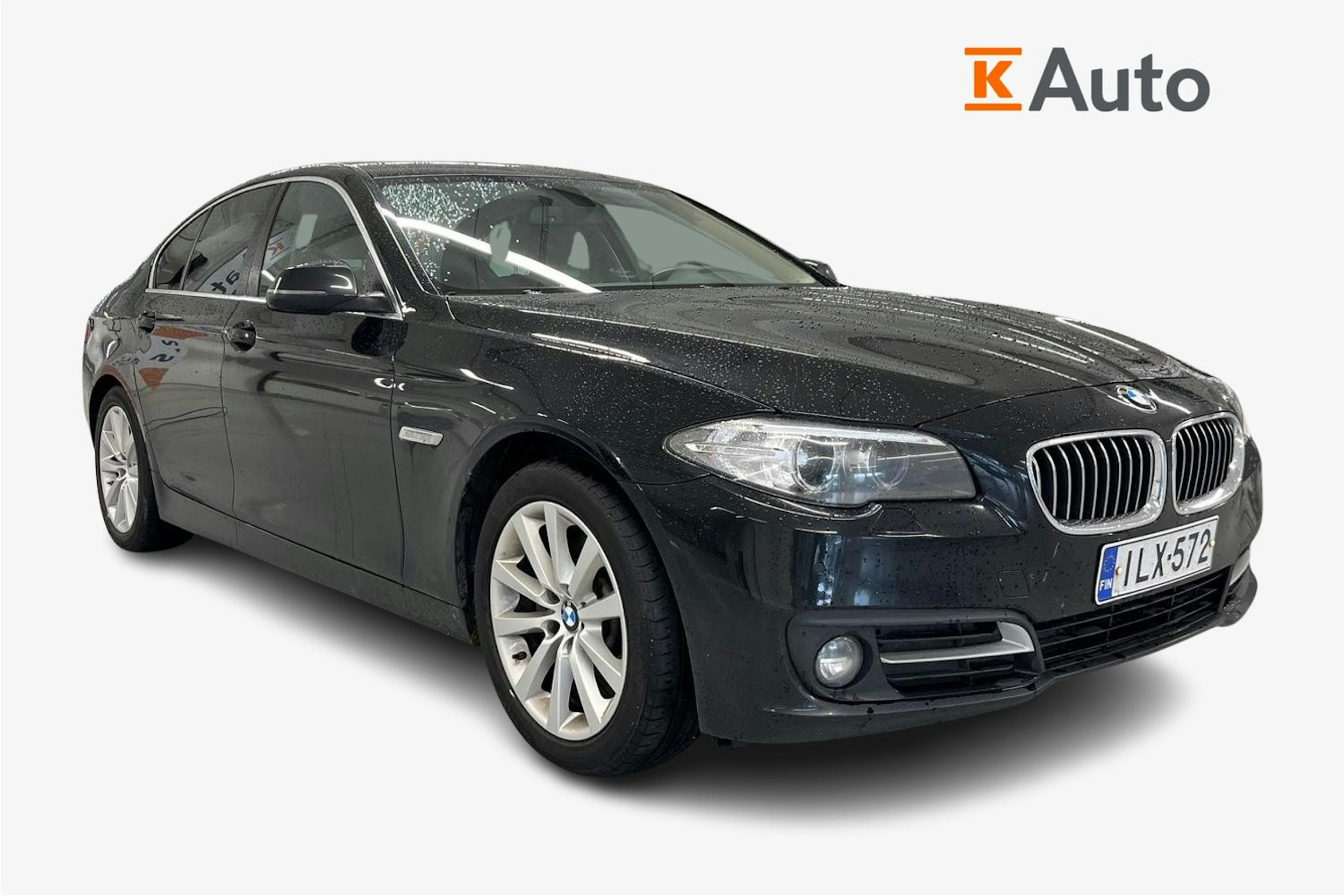 musta BMW 520 2015 kuva 1.