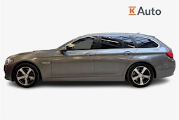 musta BMW 520 2015 kuva 6.