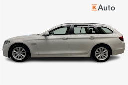 Valkoinen BMW 520 2015 kuva 6.
