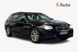 musta BMW 520 2015 kuva 1.