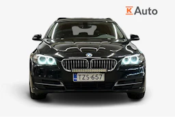 musta BMW 520 2015 kuva 4.