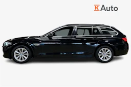 musta BMW 520 2015 kuva 5.