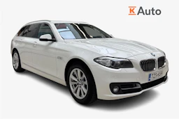 valkoinen BMW 520 2015 kuva 1.