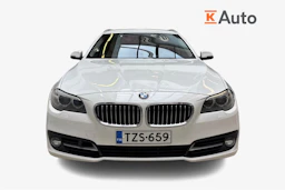 valkoinen BMW 520 2015 kuva 4.