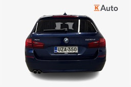 sininen BMW 520 2015 kuva 3.