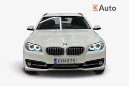valkoinen BMW 520 2015 kuva 4.