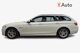 valkoinen BMW 520 2015 kuva 5.