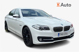 valkoinen BMW 520 2016 kuva 1.