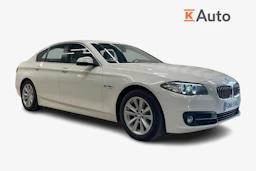 valkoinen BMW 520 2016 kuva 1.