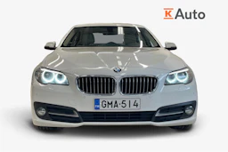 valkoinen BMW 520 2016 kuva 4.