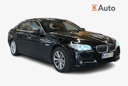 musta BMW 520 2016 kuva 1.