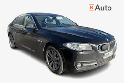 musta BMW 520 2016 kuva 1.
