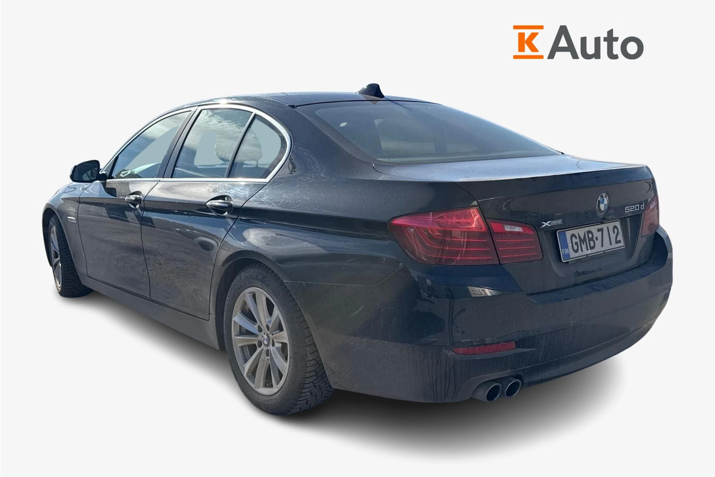 musta BMW 520 2016 kuva 2.