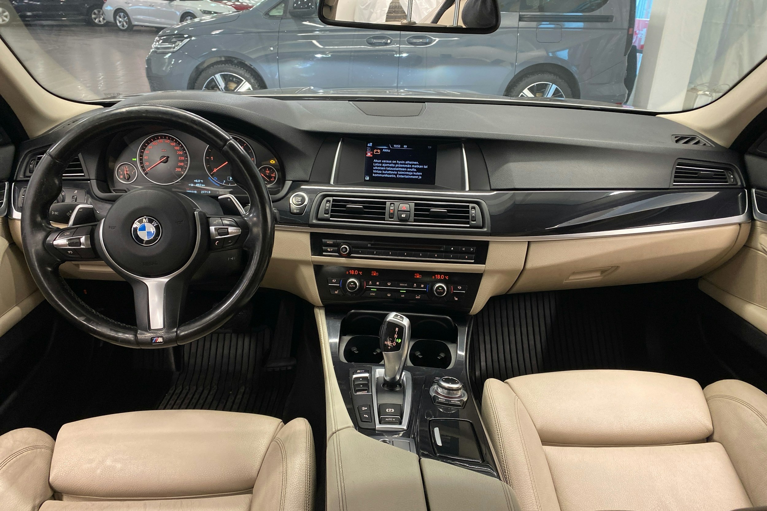 met. harmaa BMW 520 2016 kuva 7.