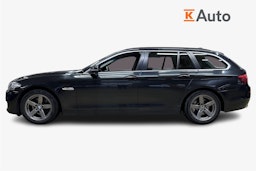 musta BMW 520 2016 kuva 6.
