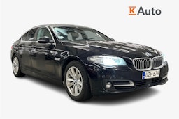 musta BMW 520 2016 kuva 1.