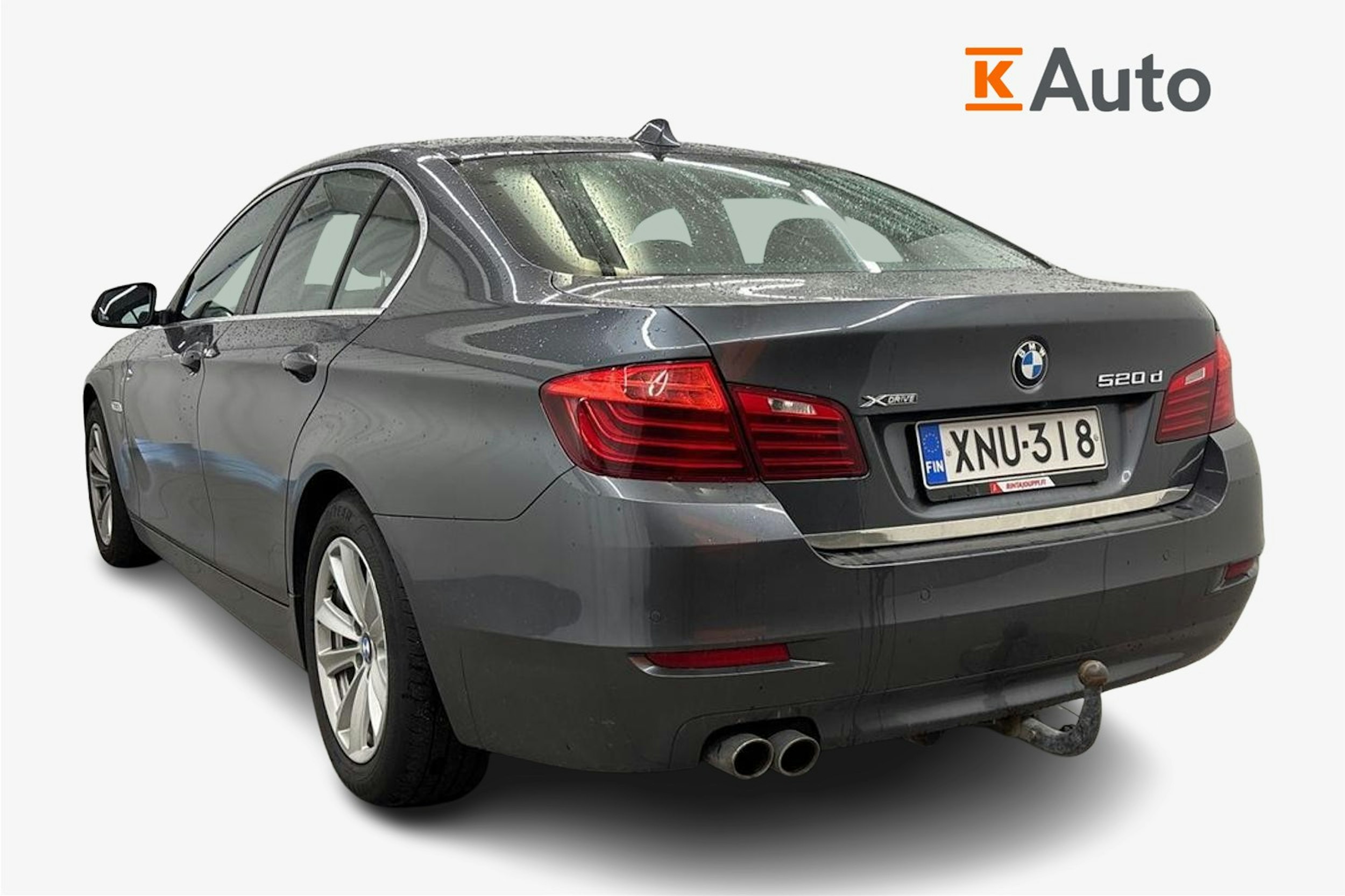 met. harmaa BMW 520 2016 kuva 2.