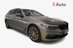 sininen BMW 520 2017 kuva 1.