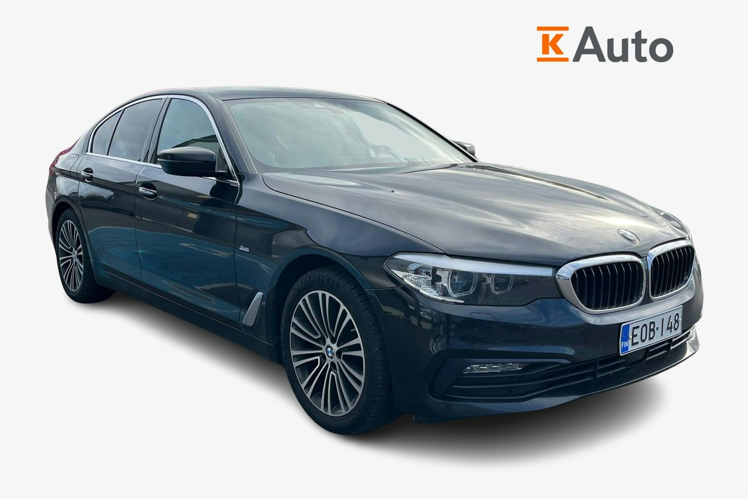 musta BMW 520 2017 kuva 1.