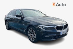 musta BMW 520 2017 kuva 1.