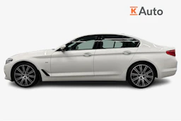 valkoinen BMW 520 2017 kuva 7.