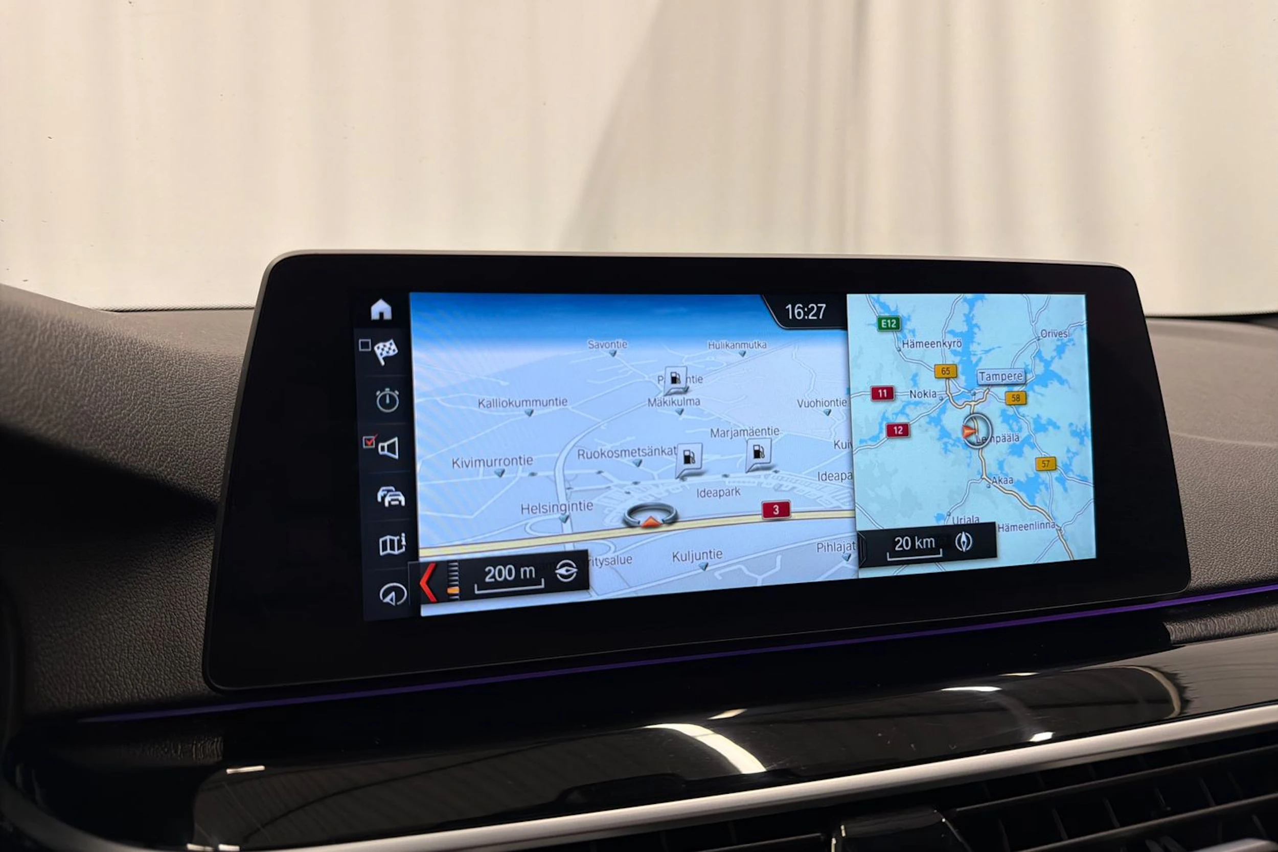 valkoinen BMW 520 2017 kuva 23.