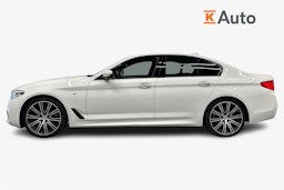 valkoinen BMW 520 2017 kuva 6.