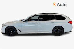 valkoinen BMW 520 2018 kuva 7.